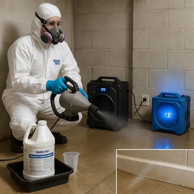 Sanitization and Odor Removal process in Geneva, FL
